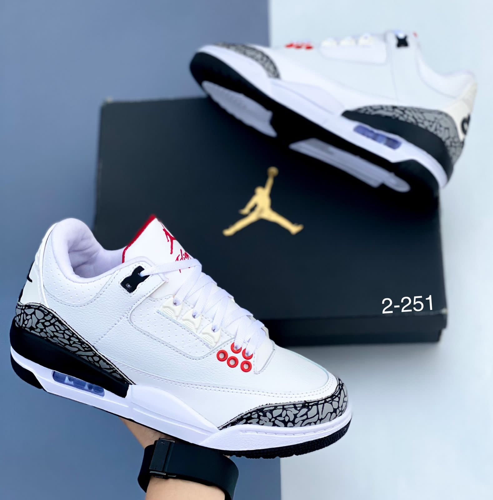 JORDAN 3 CABALLERO